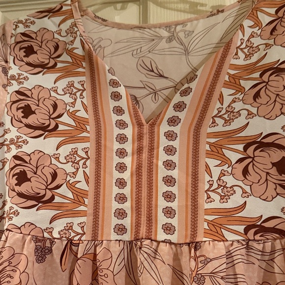 Cupshe Floral Pink Dress - Picture 2 of 5